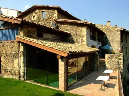 Can Ventura Sant Felíu de Pallarols Exterior foto